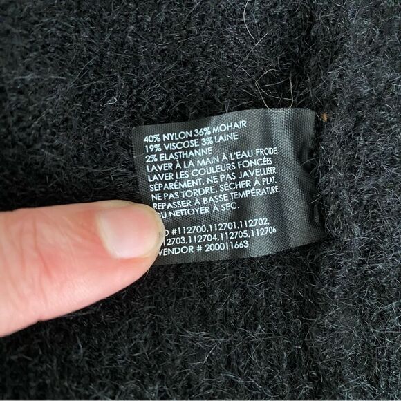 Club Monaco Mohair Wool Cardigan Sweater Oversized Large - Picture 4 of 4